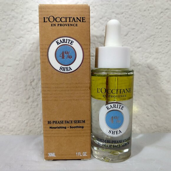 L'Occitane NEW Limited Edition Shea Bi-Phase Face Serum 30ML NIB - Picture 2 of 6